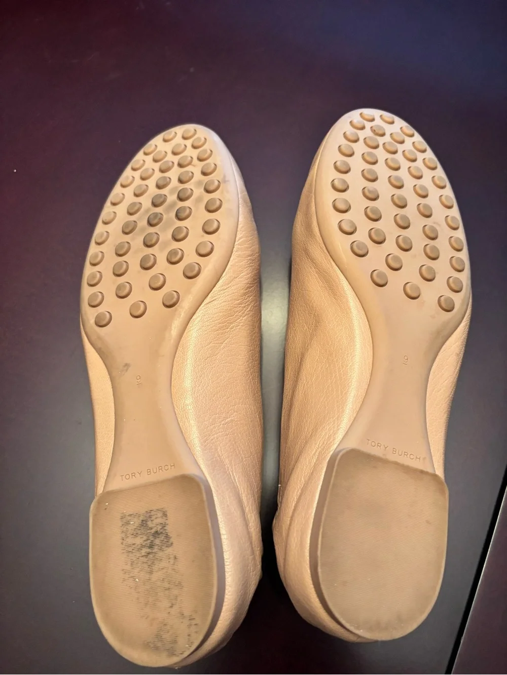 Tory Burch Logo Ballet Flats